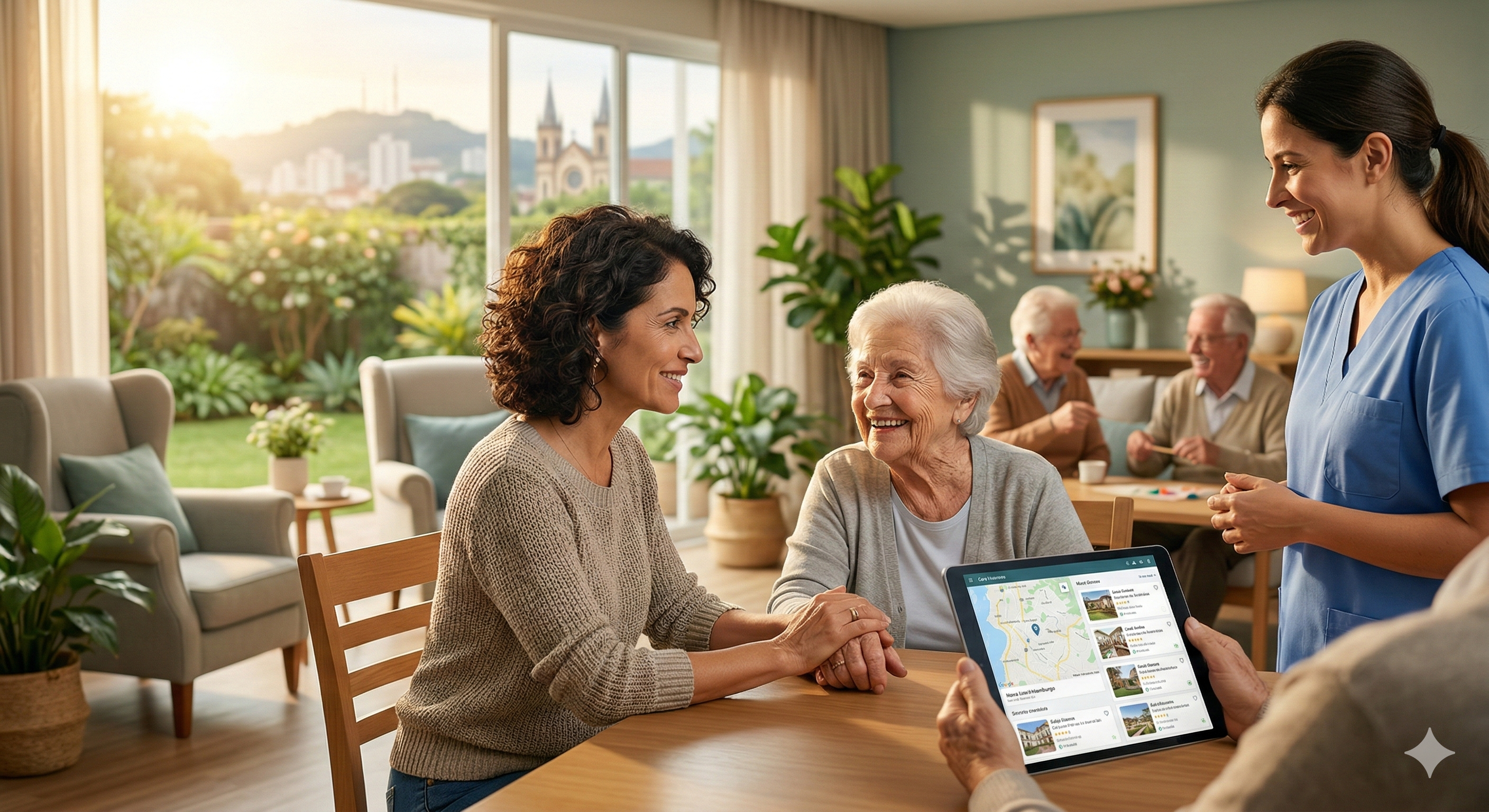 Como escolher um lar de idosos