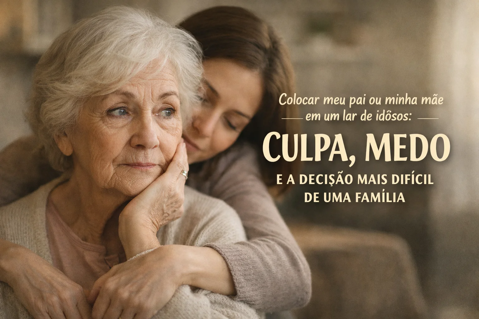 Colocar meu Pai ou mãe em um Lar de Idosos - A Decisão Mais Difícil